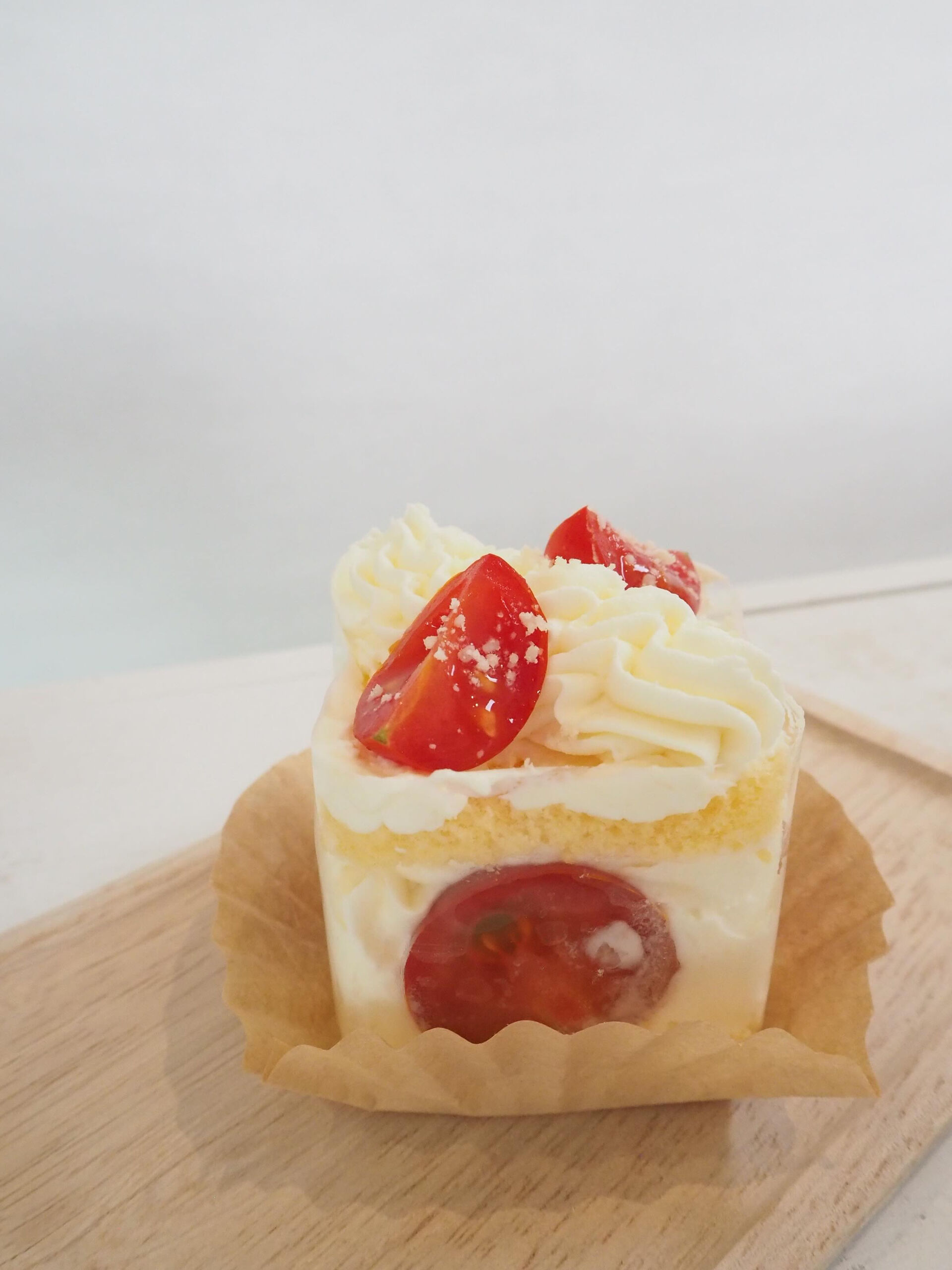 原村産トマトのショートケーキ🍅
